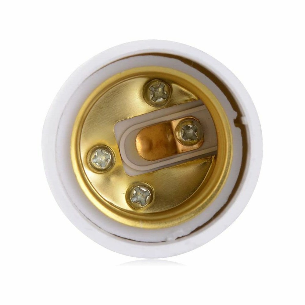 5PCS GU24 To E26/E27 LED Light Bulb Adapter Converter Standard Screw-in Socket