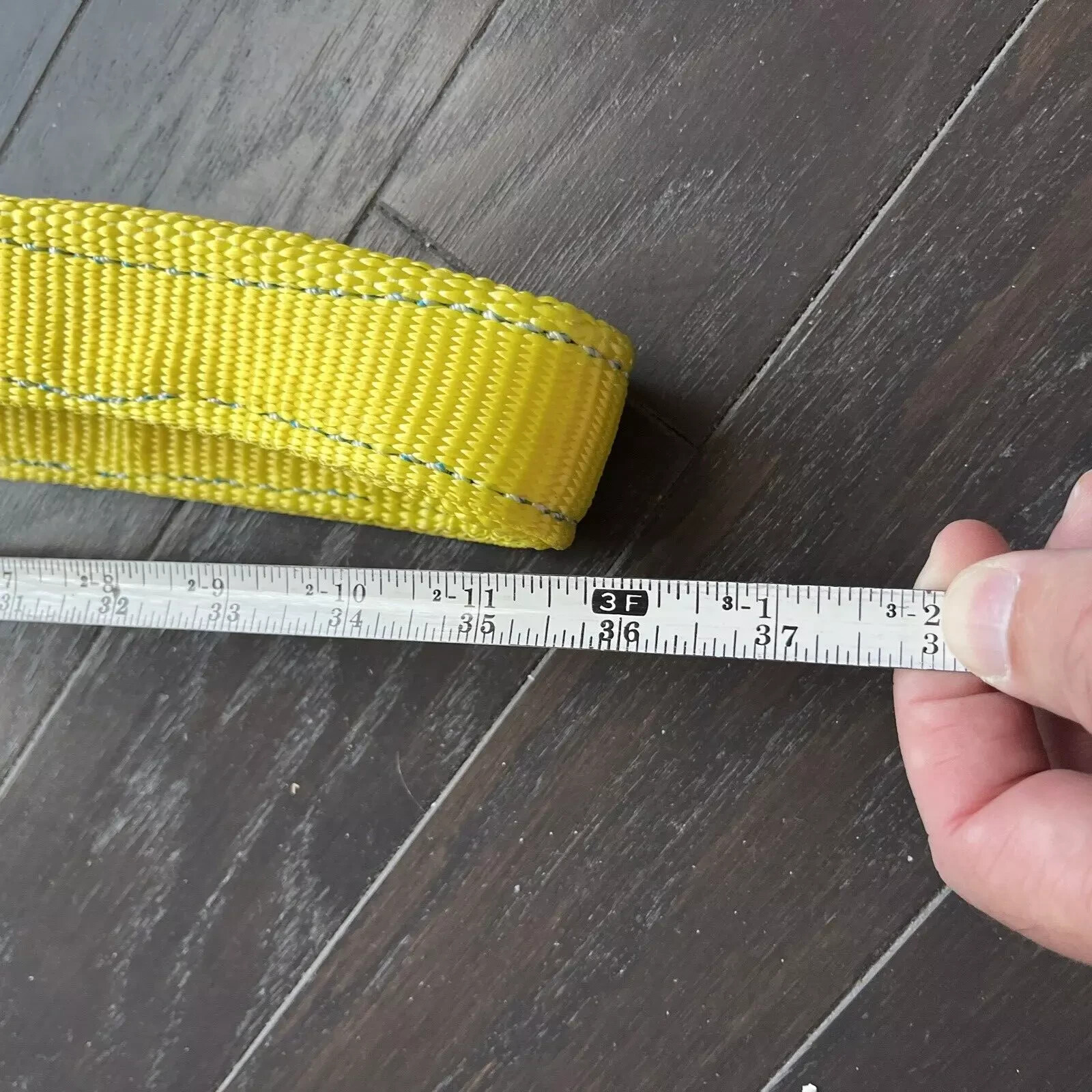 Mazzella EE1-903 x 3’ Polyester Synthetic Web Sling 3" Wide 3’ Long Flat Eye New