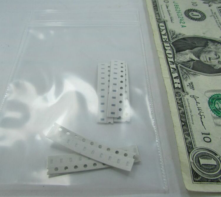 Lot 50 Cooper Bussmann 1A SMT Chip Fuses TR/0603FA1A Fast Acting Solder Cut Tape