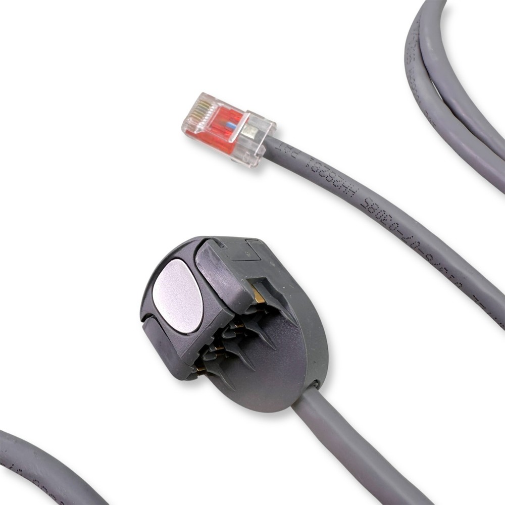 Networking Cable Lot: New CommScope 7ft Patch Cord & Used Kentrox Console Cable