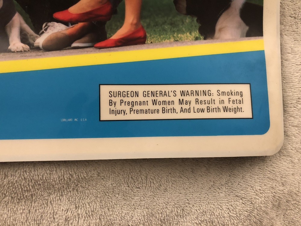 3 (three) True Cigarette Retail Store Counter Placemats