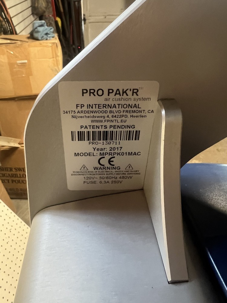 PRO PAK'R AIR CUSHION MPRPK01MAC