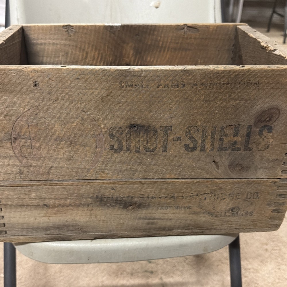 Climax Shot-shells Wooden Box