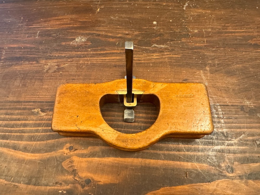 Carpenter Made Beechwood Router Plane British Woodwork Tool
