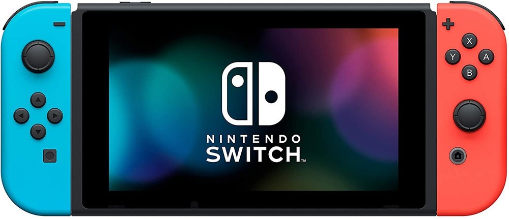 Nintendo Switch 32GB Console with Neon Red/Blue Joy-Con Controllers