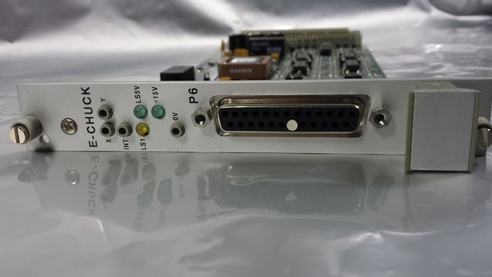 AMAT Applied Materials 0100-01489 E-Chuck PCB Card Quantum X Working Surplus