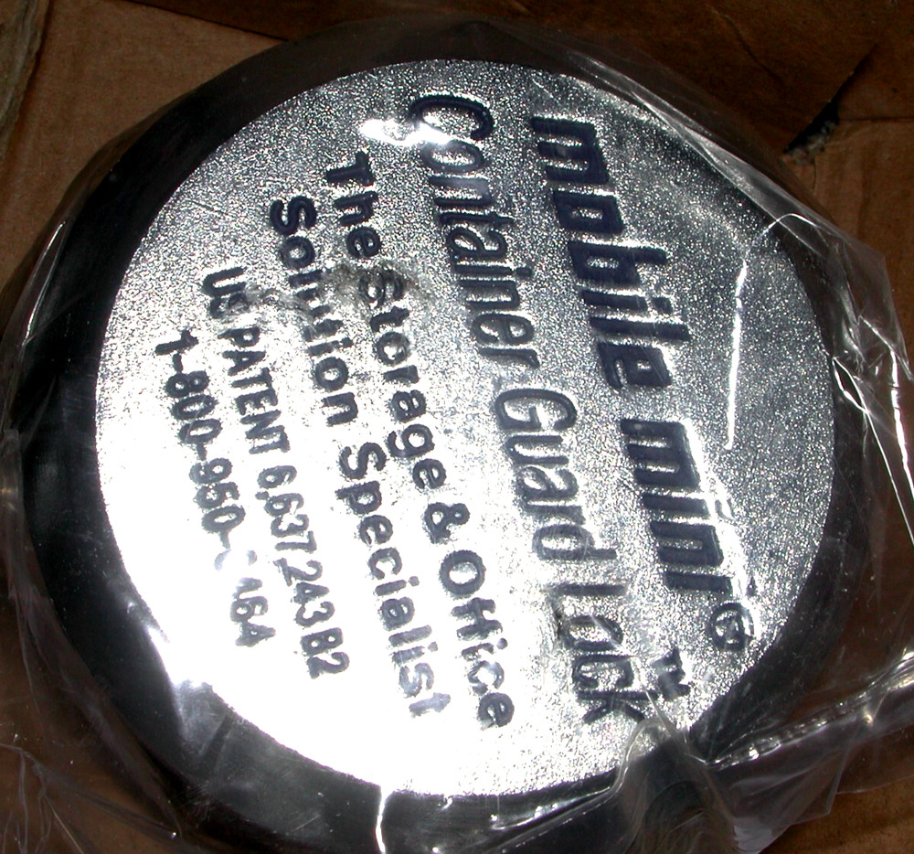 Mobile Mini Storage Guard Lock and Key