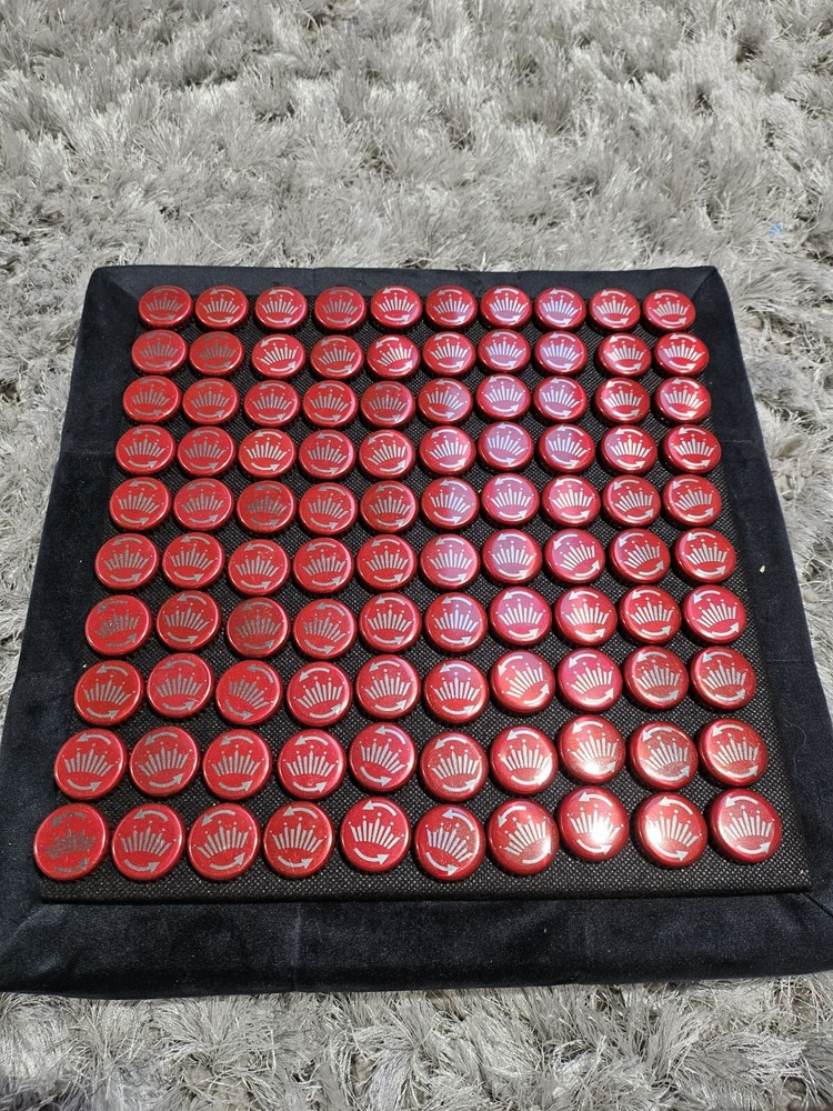 100 Undented Budweiser Bottle Caps