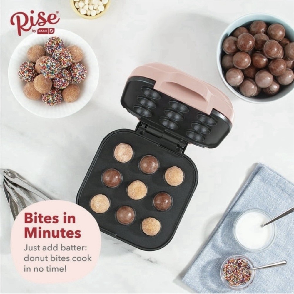 Dash Rise Donut Bite Maker - New Open Box