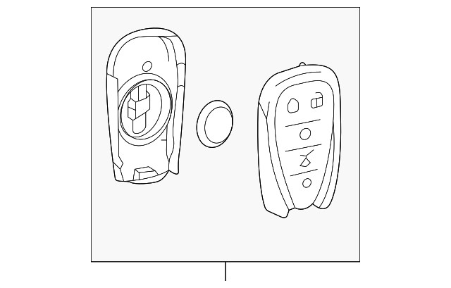 Genuine GM Transmitter 13547830