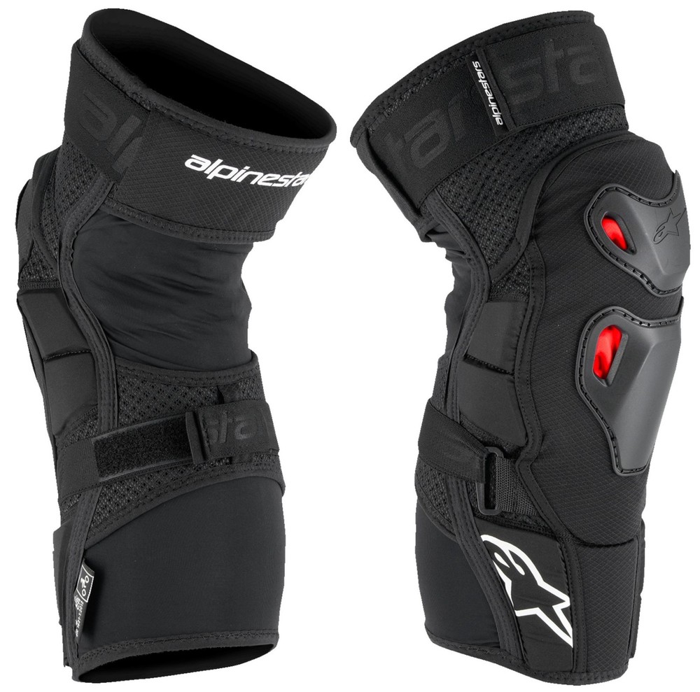 Alpinestars Bionic Pro Plasma Knee Protectors Black/Red
