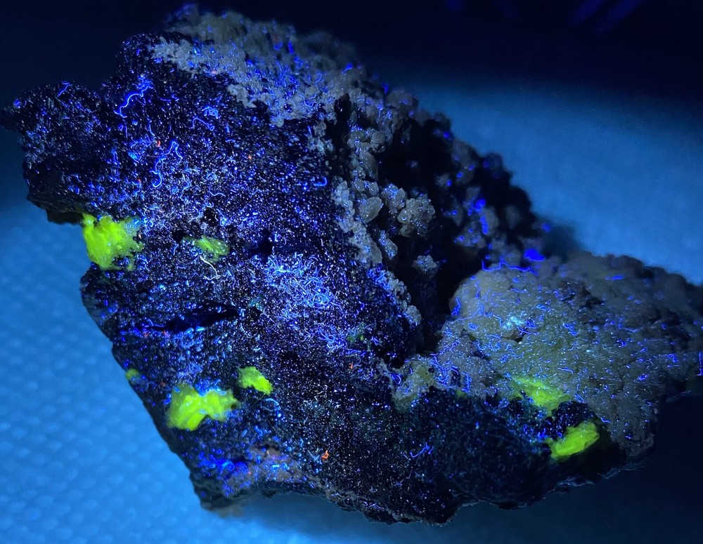 *FLUOR* Adamite on Limonite Specimen | Mapimi, Durango, Mexico | 178 gr.
