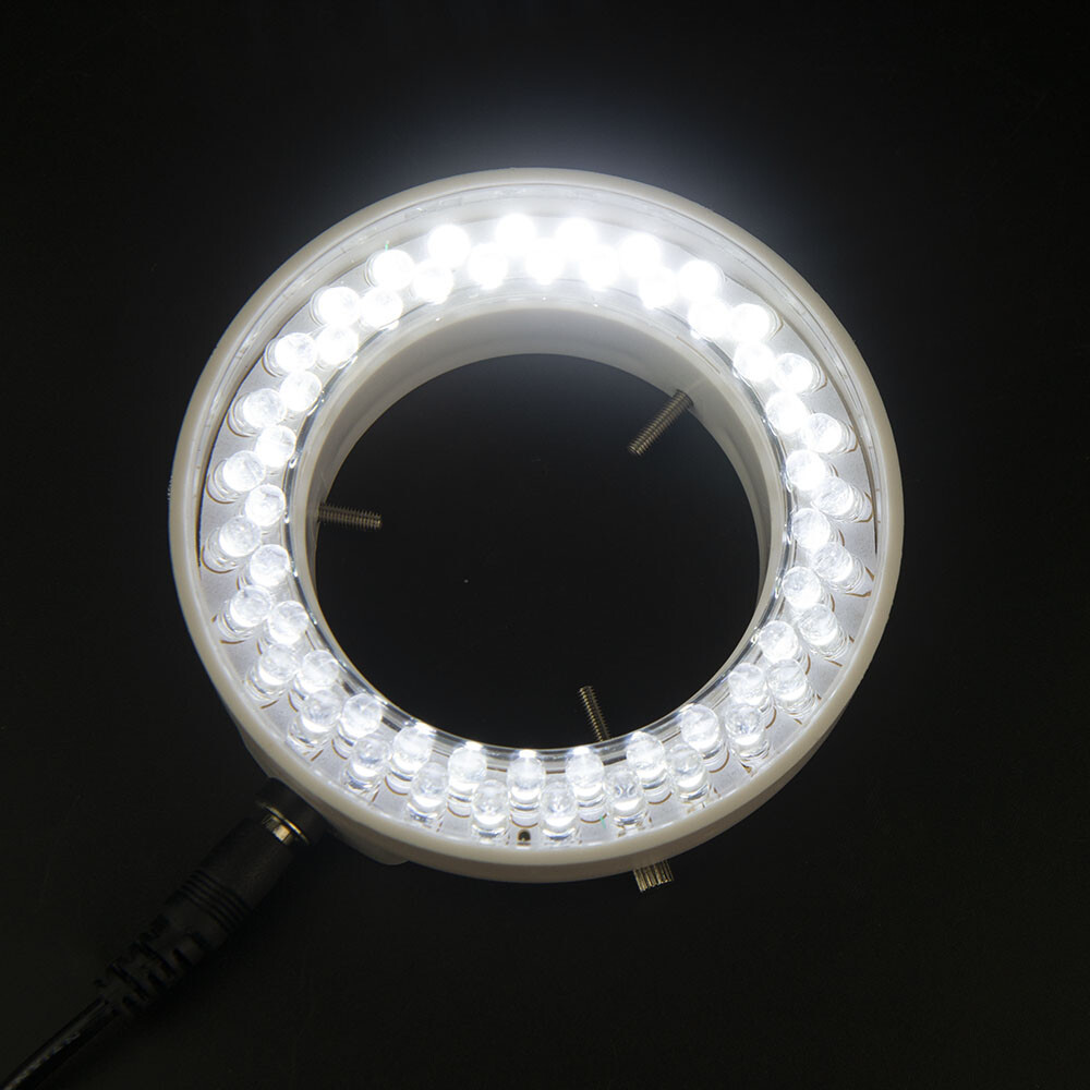 56 LED Light Microscope Ring Lamp 60mm Inner Diameter Microscope Light Source