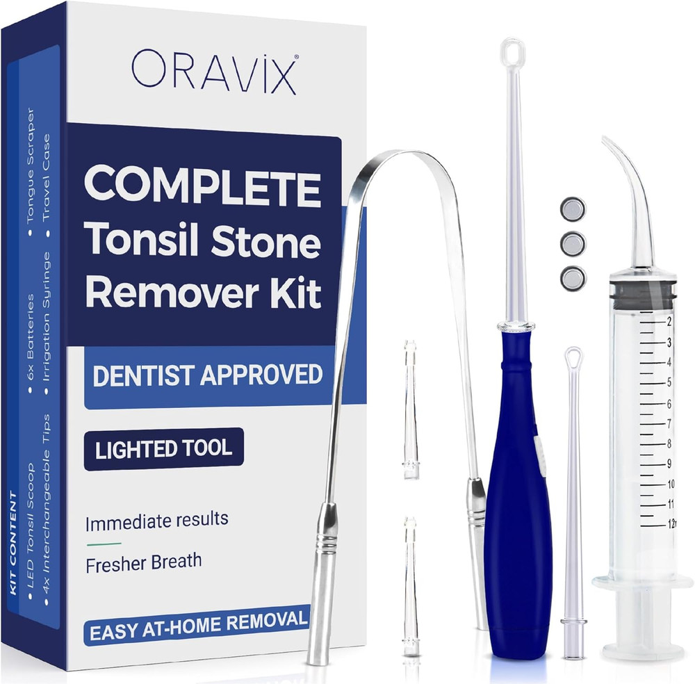 Tonsil Stone Remover - Tonsil Stone Removal Kit - Tonsillolith Remover...