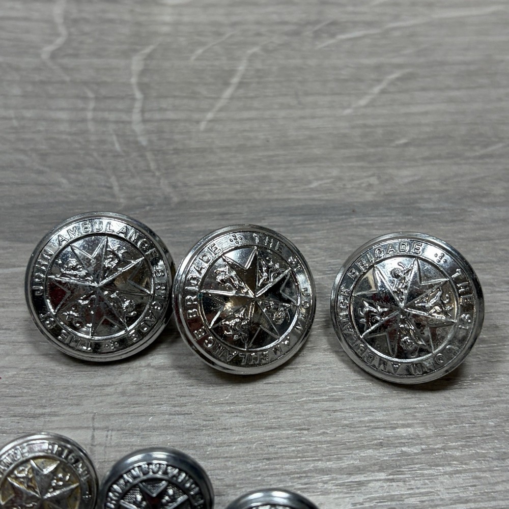St John Ambulance Buttons Vintage Bundle