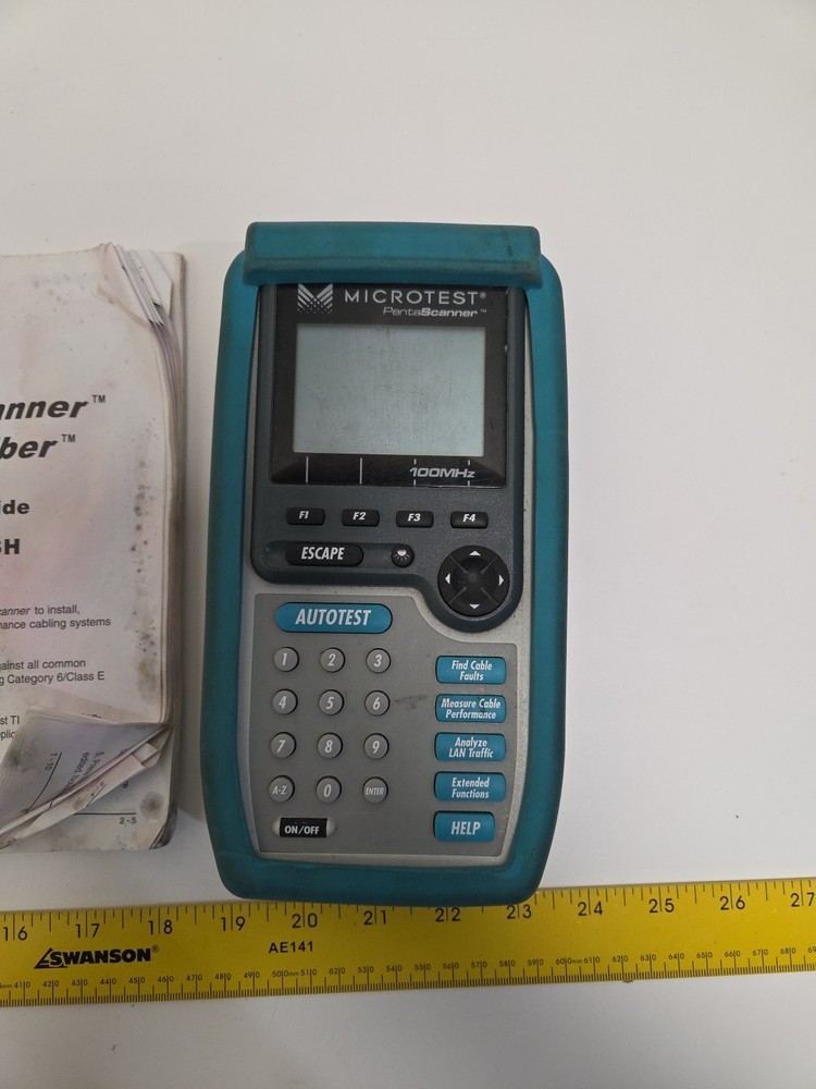 Microtest 100MHz PentaScanner With Cords And Manual (READ)