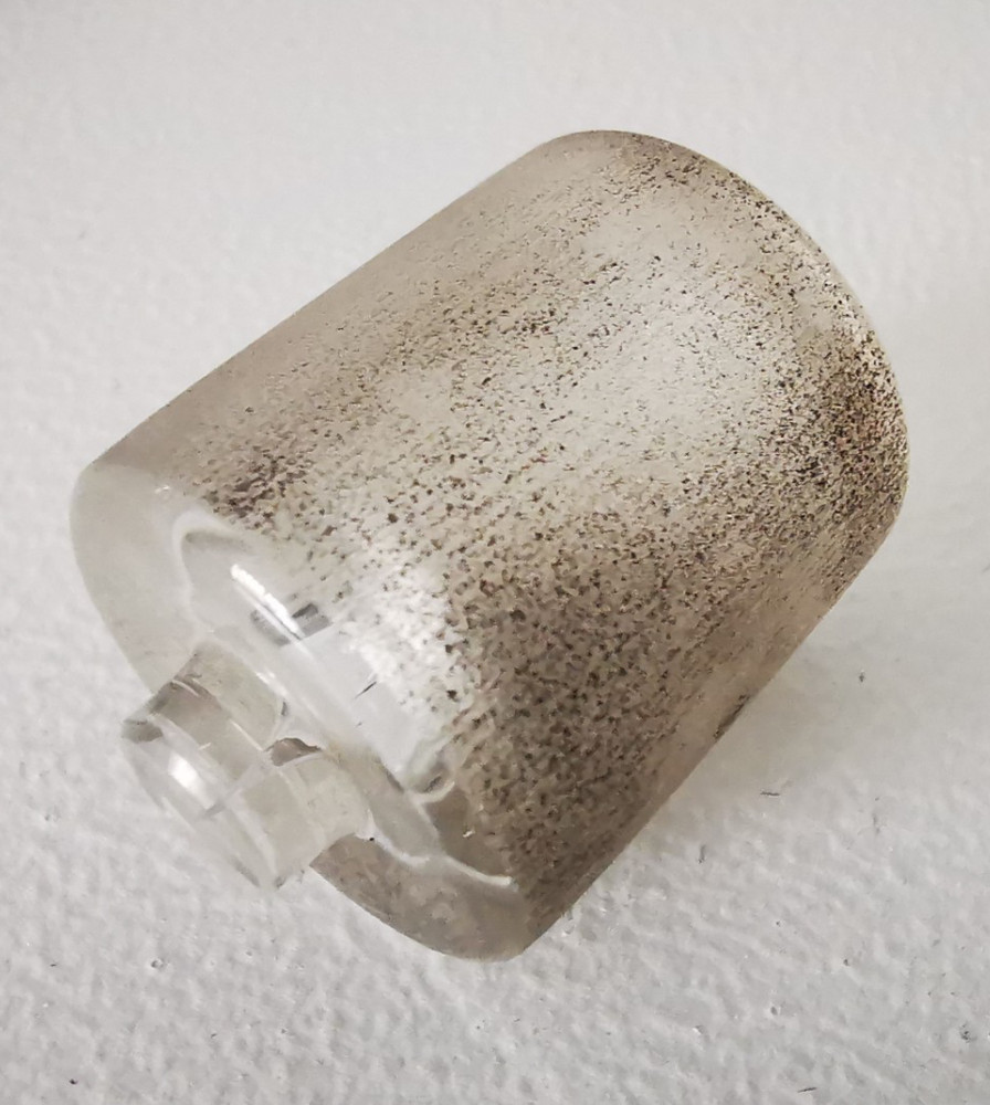 Antique Solid Silver Stamp Roller Moistener - Birm