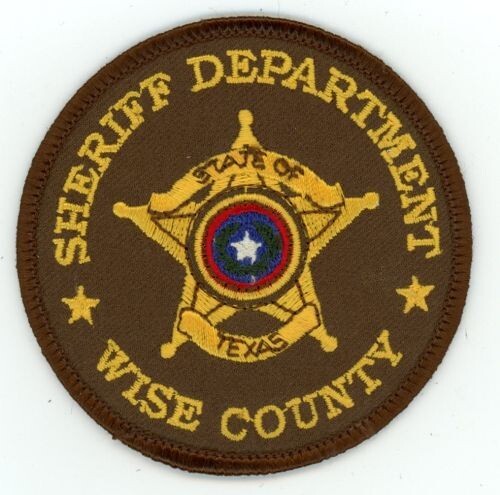 TEXAS TX WISE COUNTY SHERIFF NICE 3 INCH PATCH POLICE