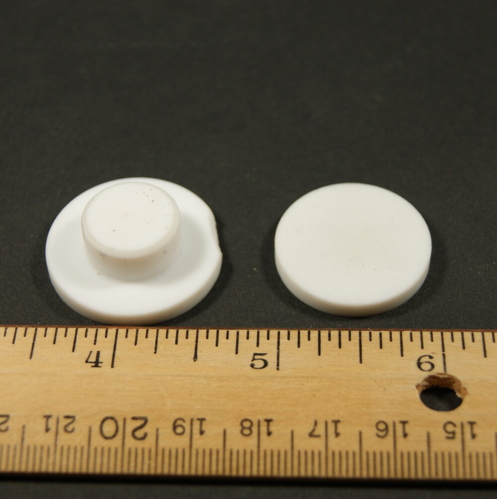 Berylliim Oxide Beryllia Ceramic disk set 1" dia. and thermal mirror mount