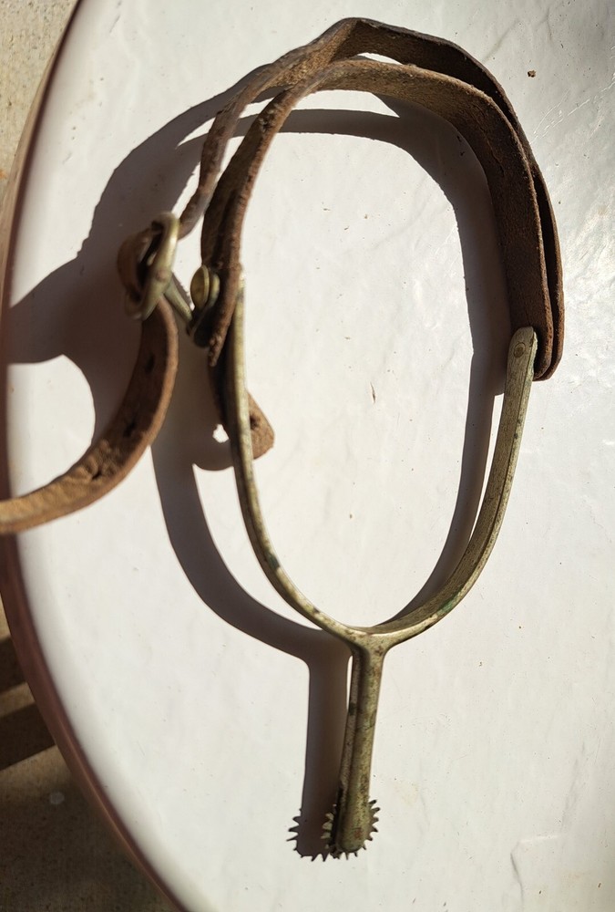 Single Vintage Spur Steel Silver