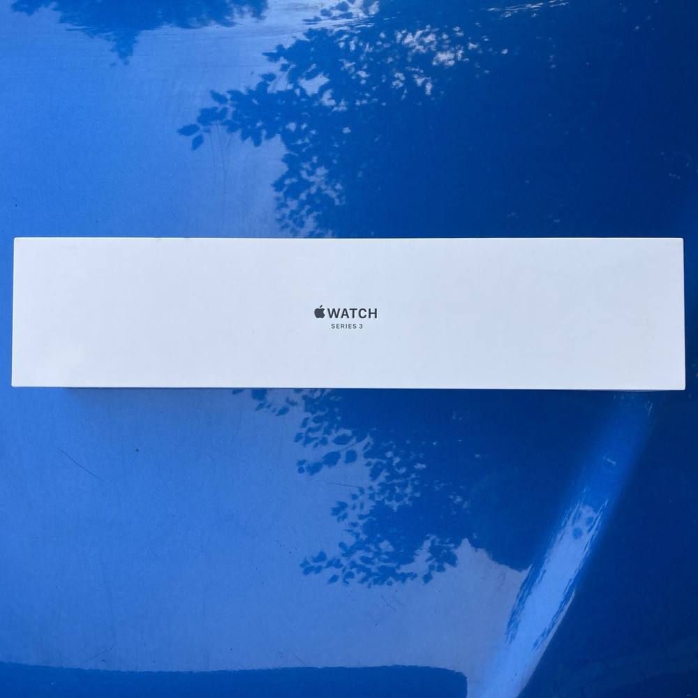 Empty Box & Inserts Only – Authentic OEM Apple Watch Series 3 Packaging Only