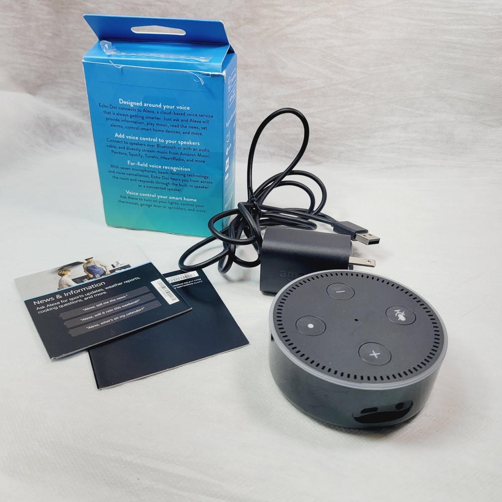 Amazon Echo Dot (2nd Generation) Smart Speaker - Black