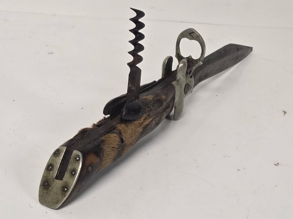 Vintage Deer Hoof Knife