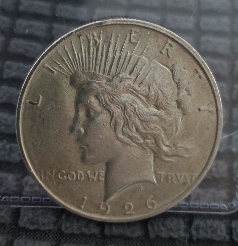 1923  Peace Dollar Silver Coin, Great Lines