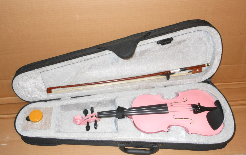 Kids Beginners Acoustic Violin w/Case Bow