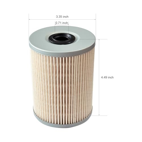 MIU802421 Fuel Filter Water Separator Compatible with Deere tractor 7400A