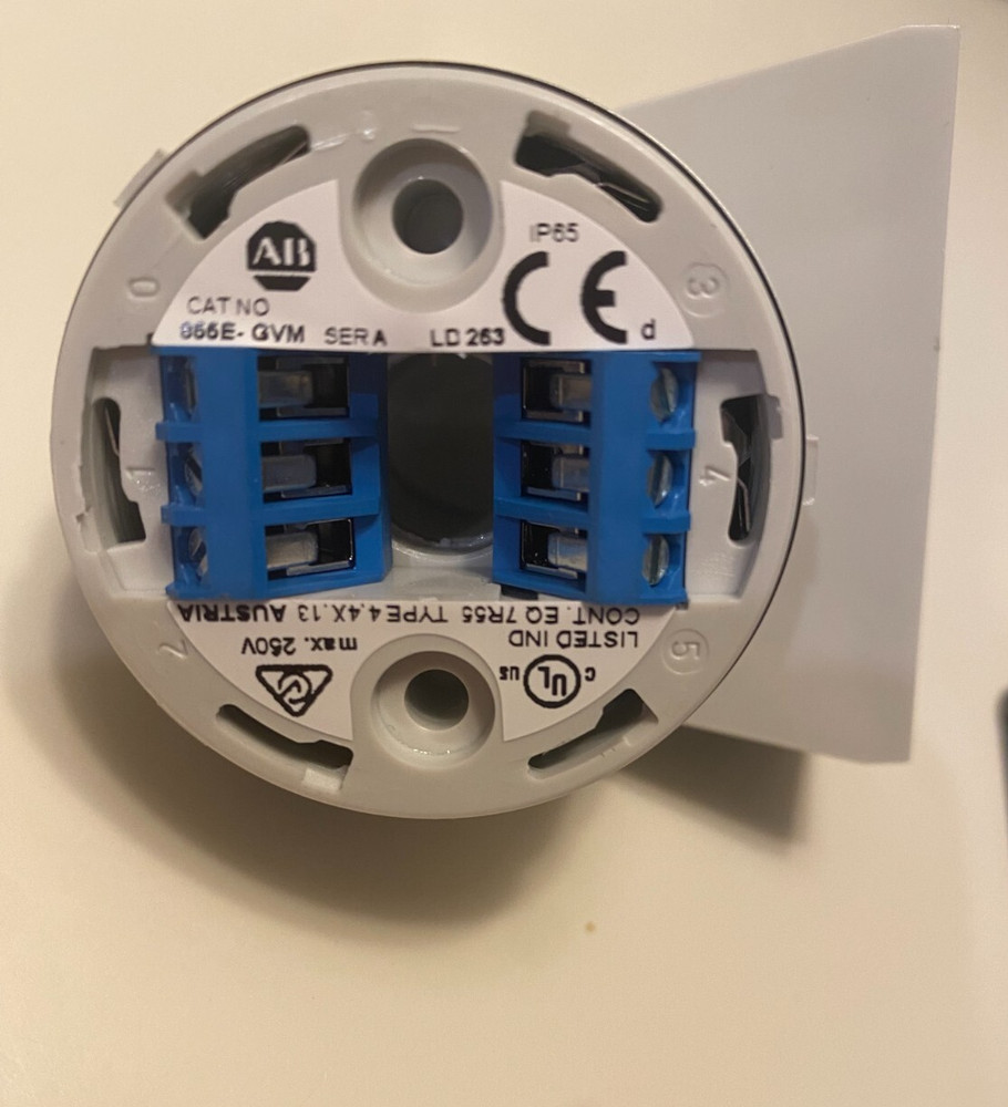 Allen Bradley 855E Vertical Base and Cap 855E-GVMC SER A