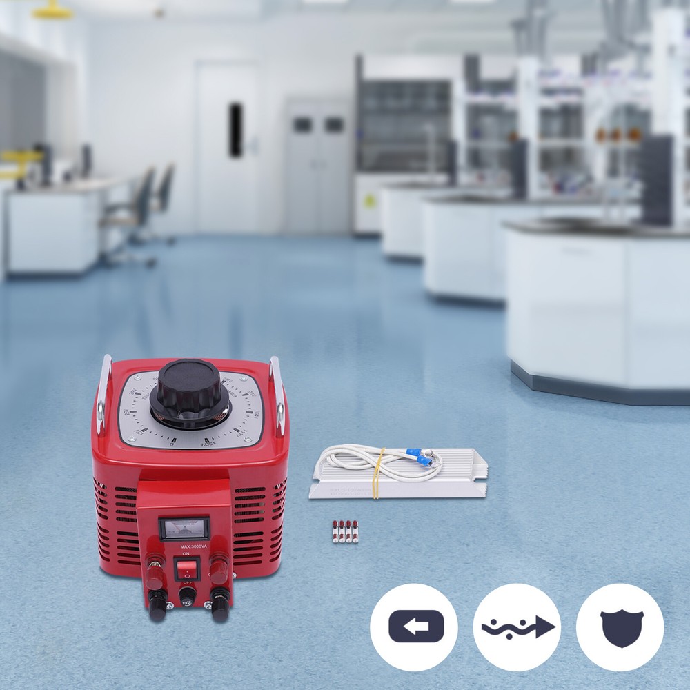 Variac Transformer Variable Voltage AC Regulator Metered 3000W 30Amp 110V