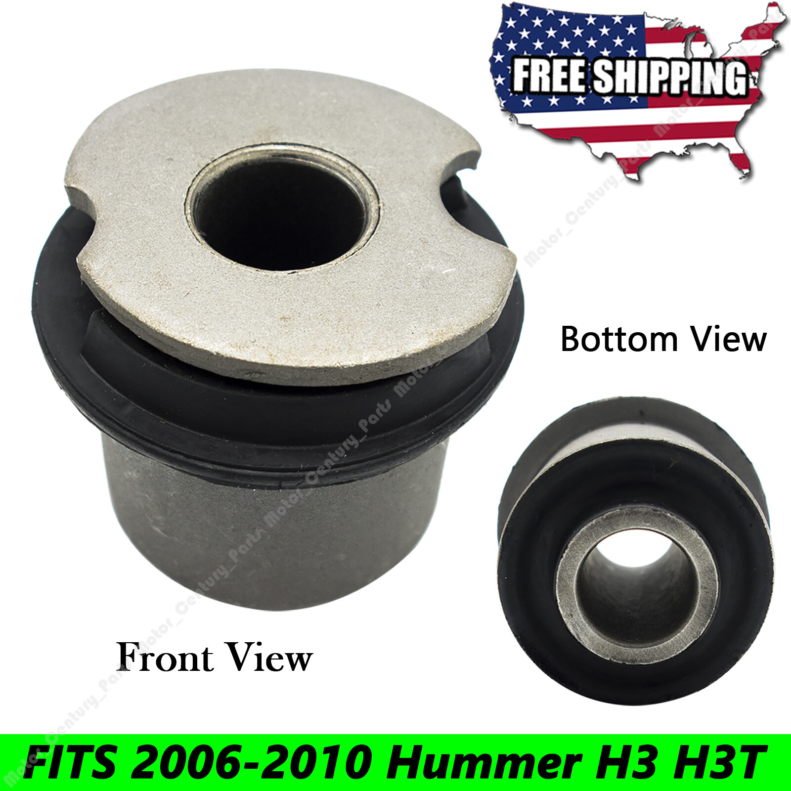 Premium Front Differential Axle Bushing 15773961 For 2006-2010 Hummer H3 H3T
