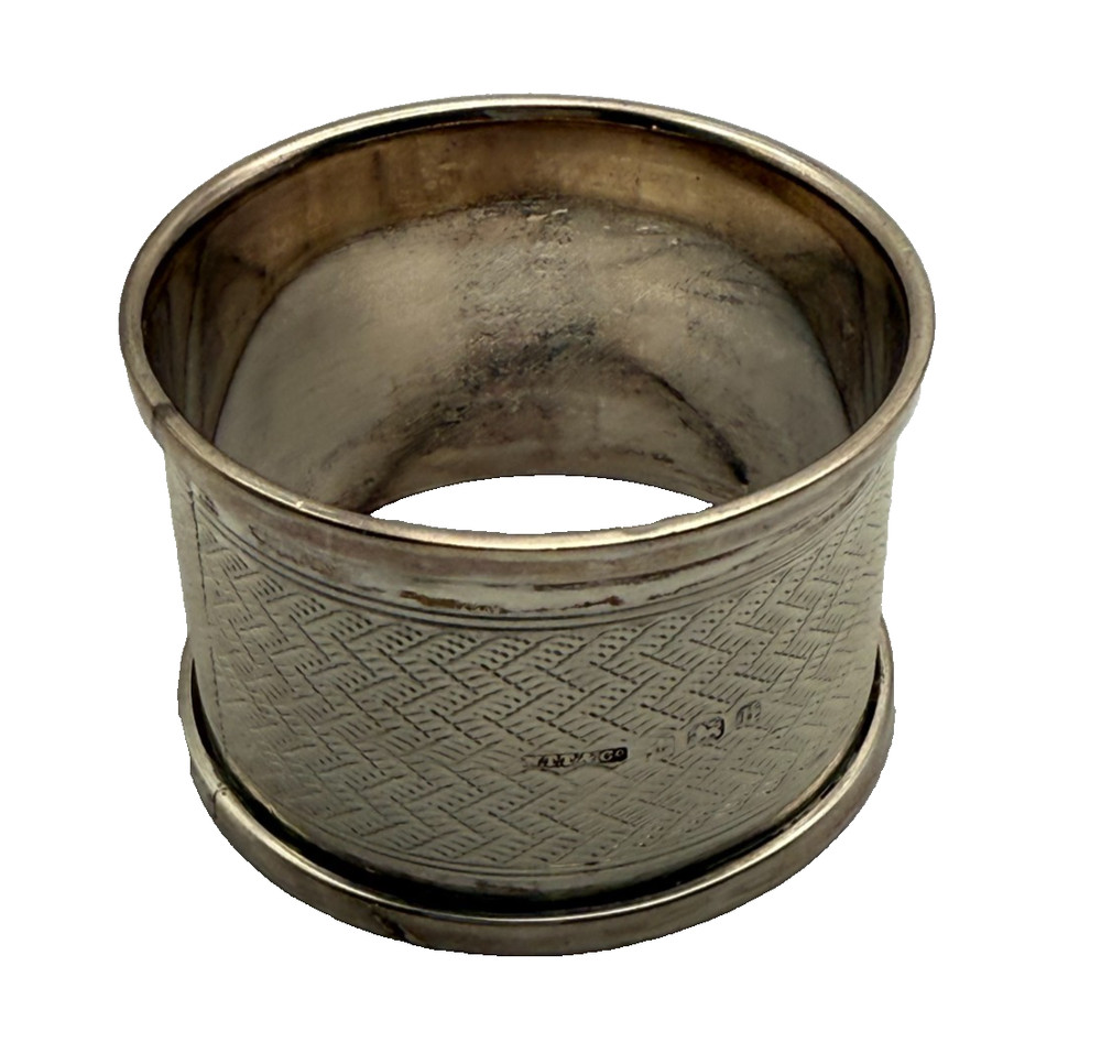 Silver Hallmarked Napkin Ring