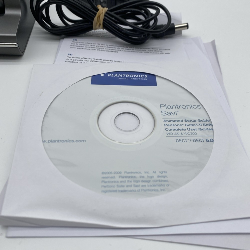 Plantronics WH110 Wireless Headset W01 Charging Base