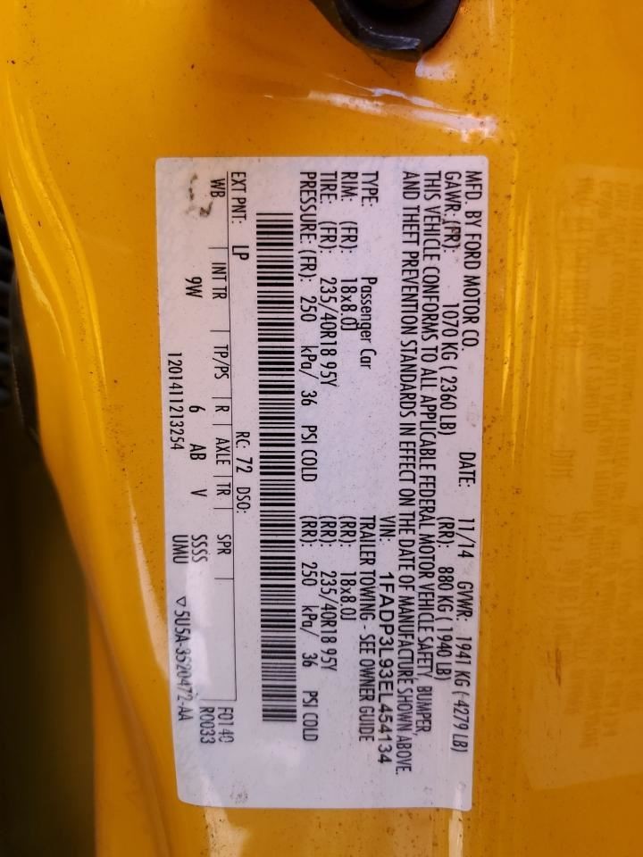 RIGHT REAR DOOR WINDOW REGULATOR OEM 2012 FORD FOCUS