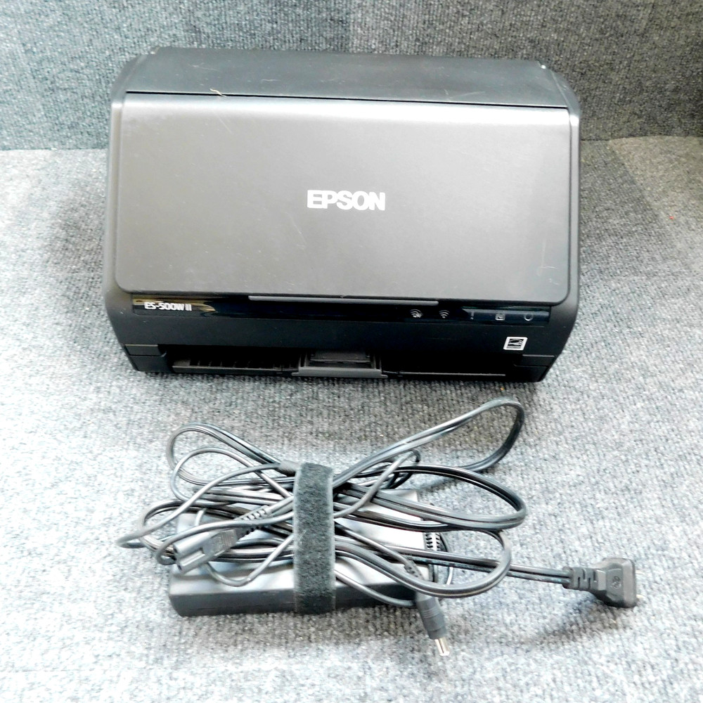 Epson Scanner ES-500W II WorkForce 5Ghz Wireless Duplex Document Postcard J382E