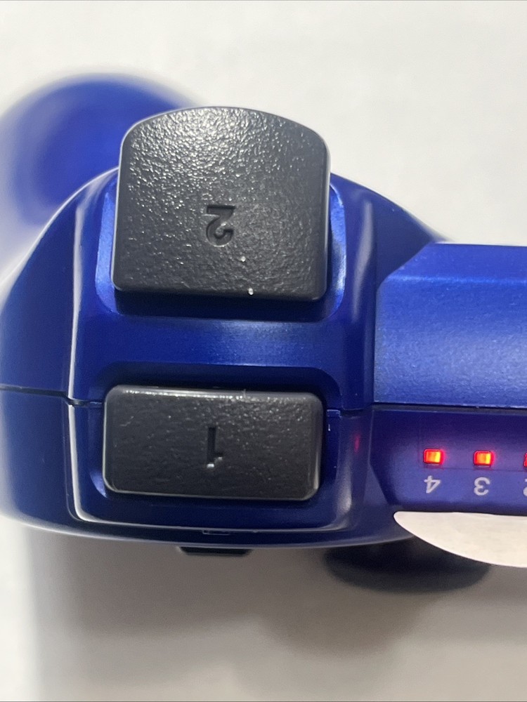 Sony PS3 DualShock 3 Wireless Controller – Blue OEM Original Tested