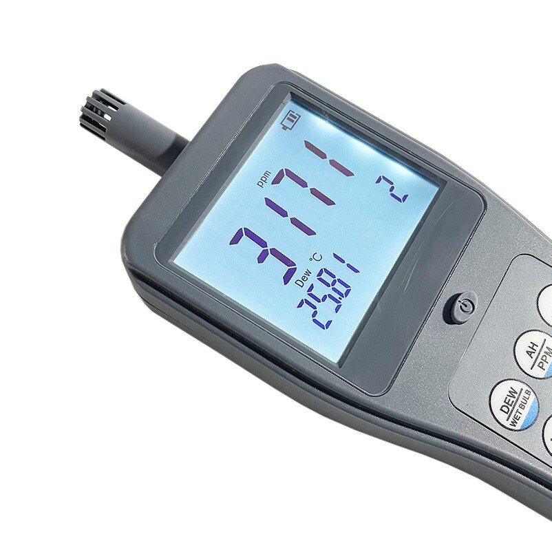 Temp Humidity Dewpoint Meter Display 3 Measurement Parameters Resolution 0.01