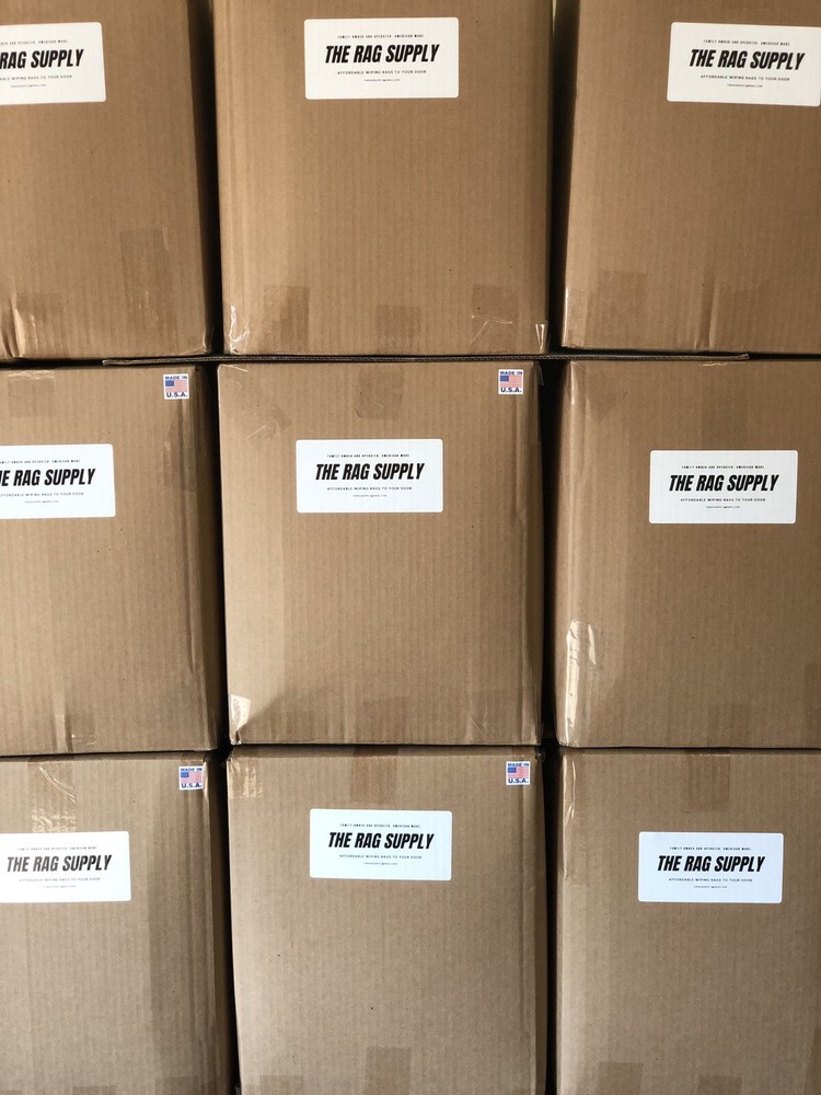 The Rag Supply Multicolored Recycled Rags