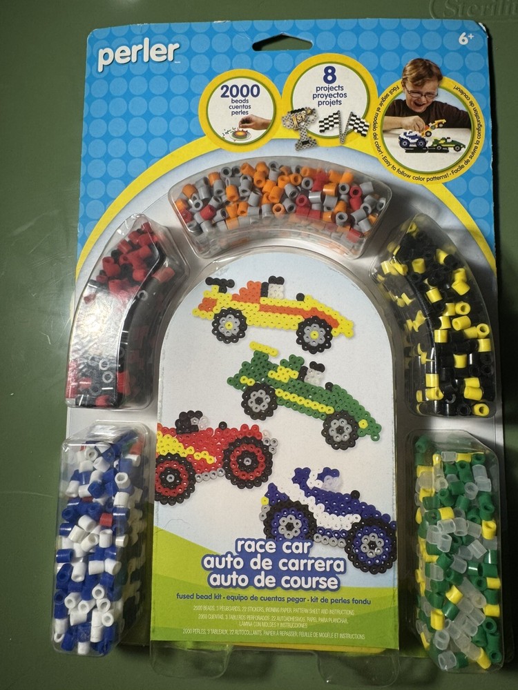 Perler Beads Race Car