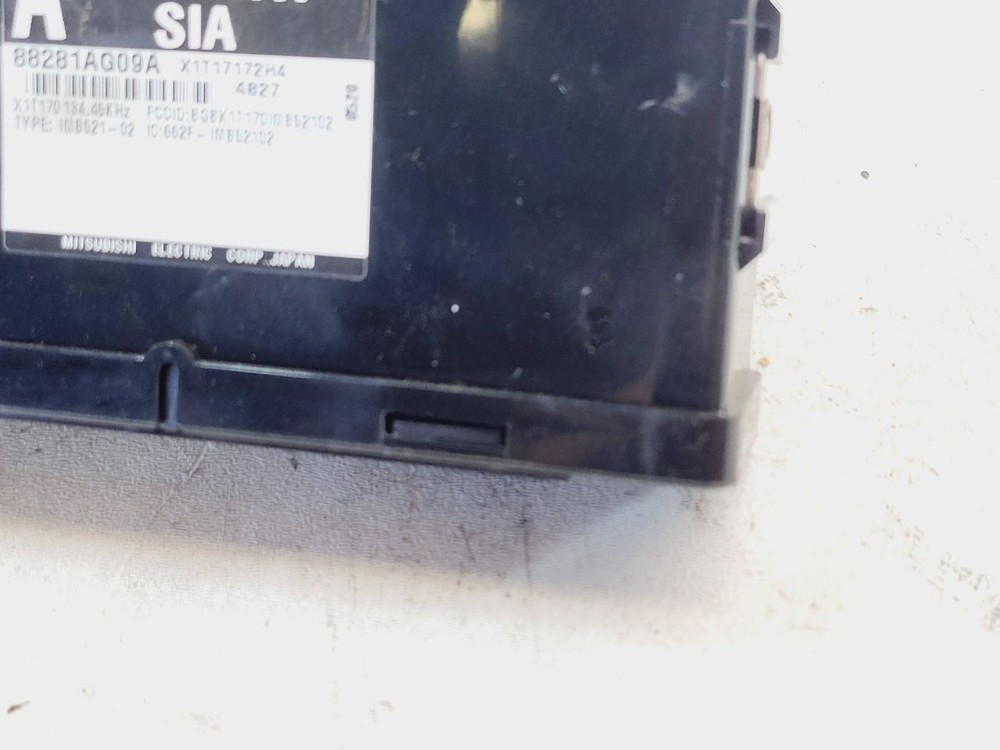 2005 SUBARU OUTBACK LEGACY INTERGRATED CONTROL MODULE OEM 88281AG09A