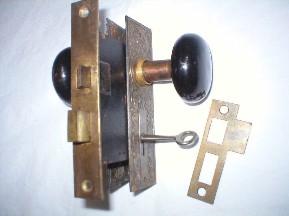 Antique Victorian Era Door Hardware