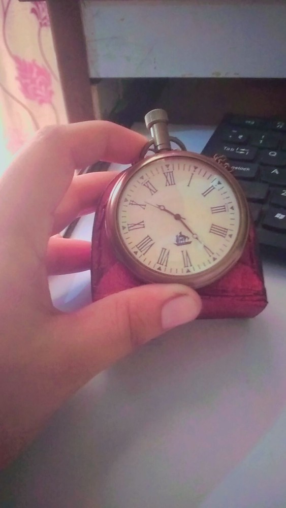 Solid Brass pocket watch Antique Nautical Gift Item