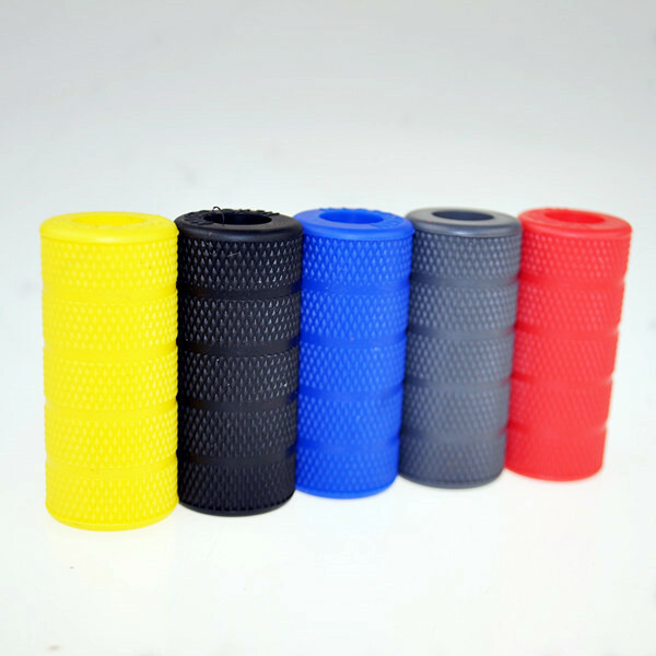 Non slip 1" texture Silicon Tattoo Grip Cover Fully Autoclavable