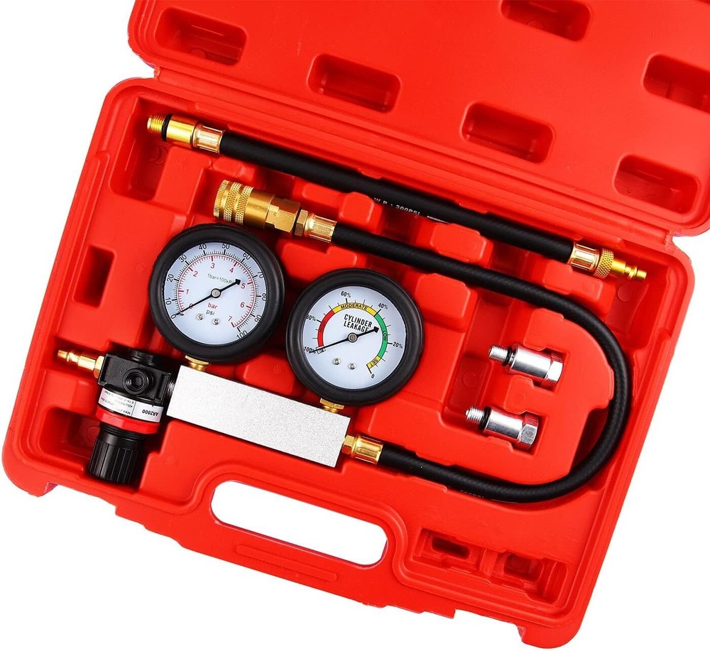 Cylinder Leak Down Tester Engine Compression Diagnosis Tester for GasolineEngine