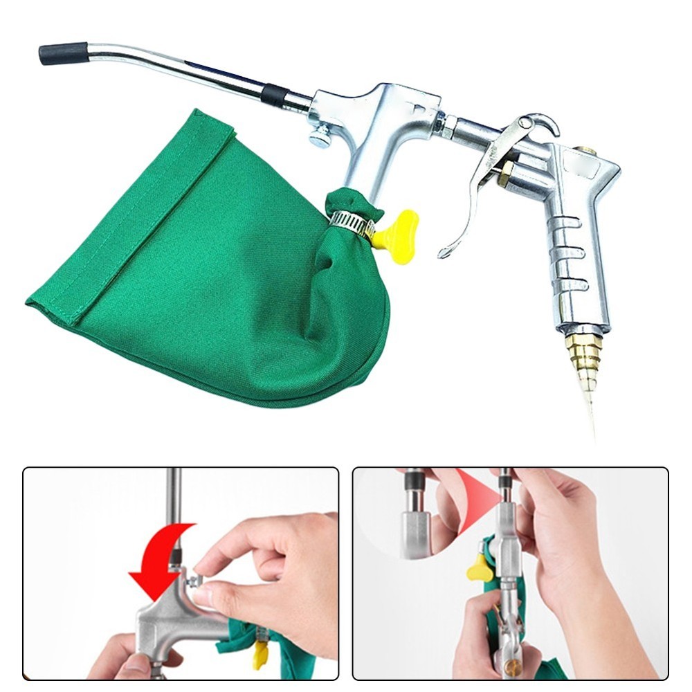 Portable Pneumatic Dust Cleaning Device with User Friendly Design Features