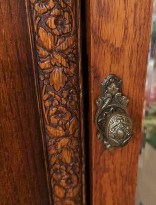 Antique Brass Bronze Drawer Pull Hardware Handle Cabinet Door Knobs Metal Large