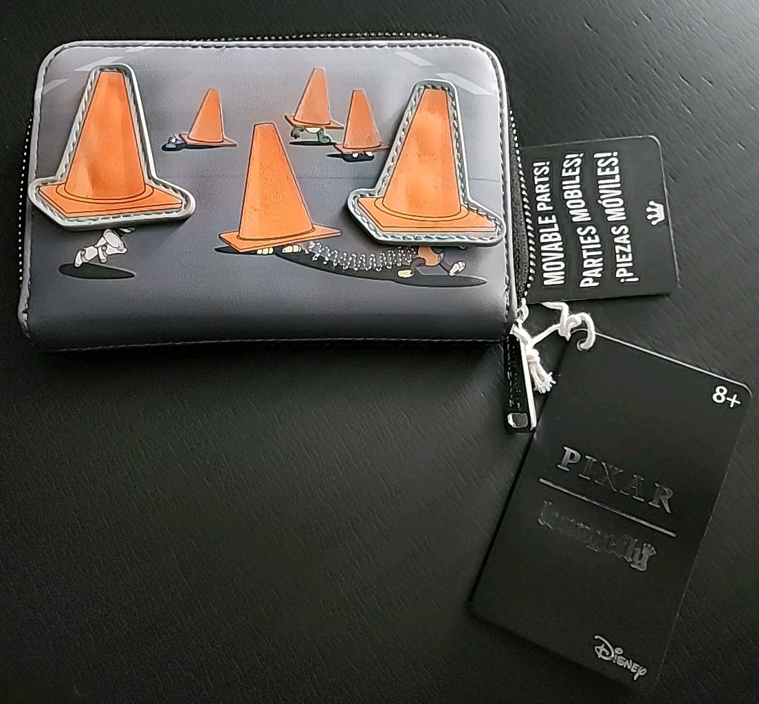 ✨Loungefly - Disney Pixar Toy Story - Cones - Zip Around Wallet - BRAND NEW✨