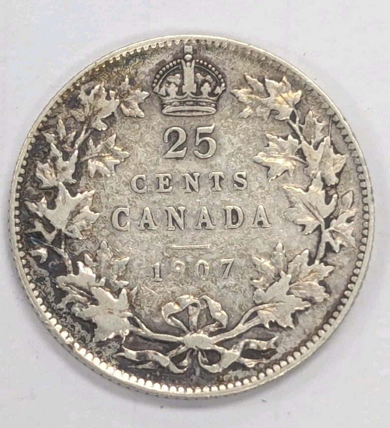1907- Canada 25 Cent - #T191